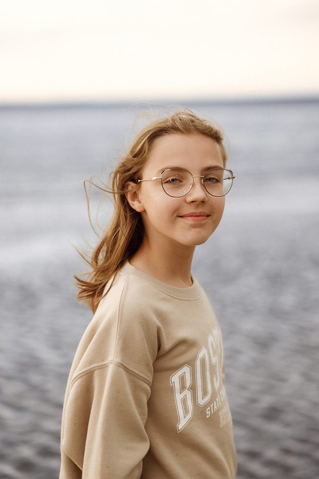 Individual portrait — by the water