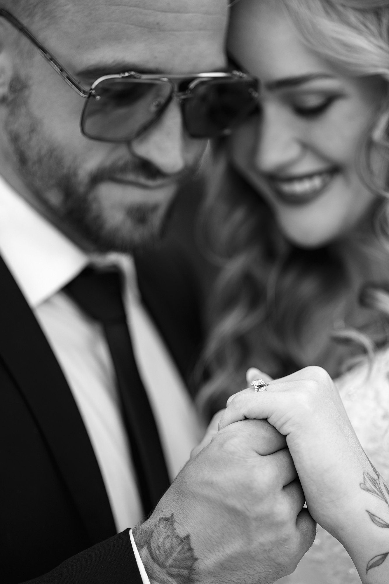 Sam and Ruth wedding photography moment 5 in Morden.