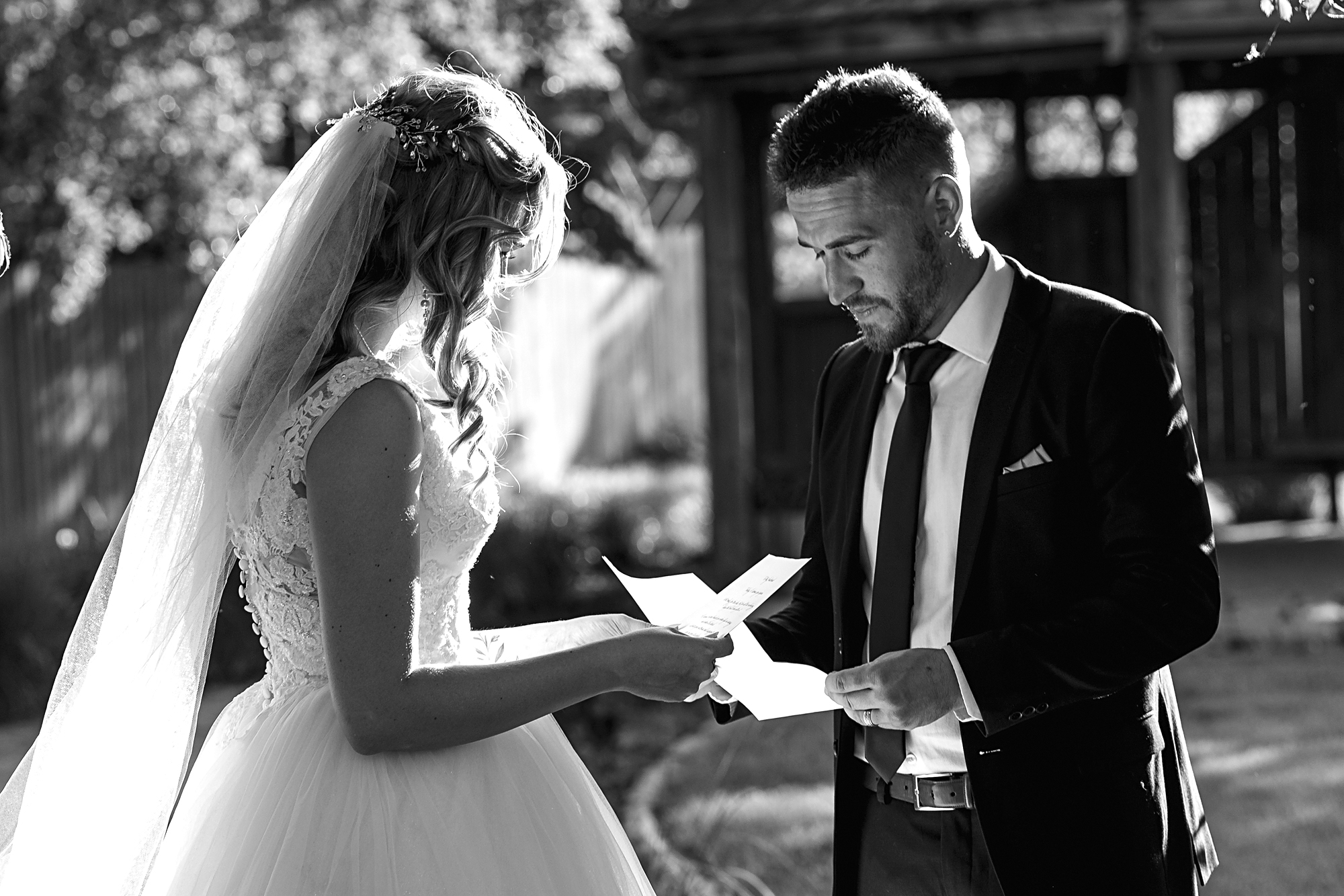 Sam and Ruth wedding photography moment 16 in Morden.